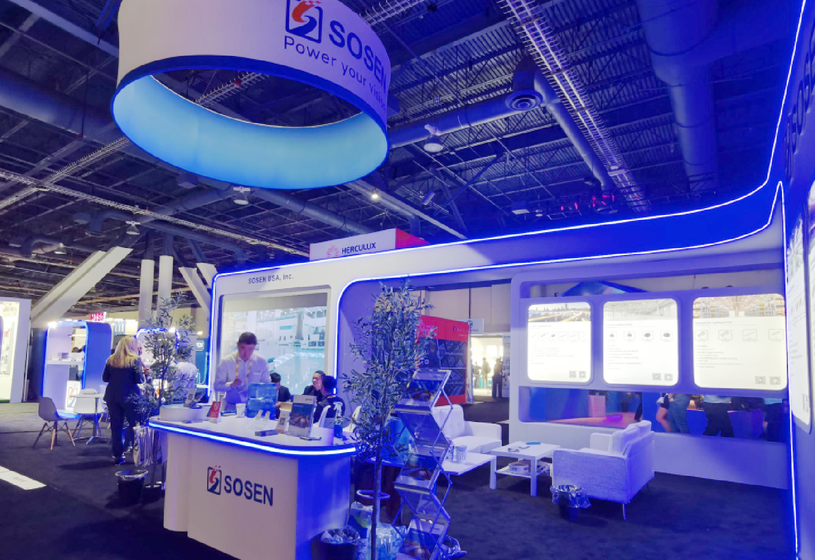 闪耀LFI舞台，崧盛电源精彩收官 | 2025美国照明展回顾