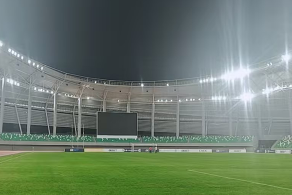 点亮国际赛场｜崧盛电源应用于乌兹别克斯坦奥体中心项目